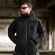 Утепленная куртка 7.62 Tactical Pocket Softshell с удлиненными манжетами черная размер M - изображение 4