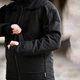 Утепленная куртка 7.62 Tactical Pocket Softshell с удлиненными манжетами черная размер M - изображение 7