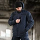 Зимняя форма Northern Куртка с капюшоном + Брюки с подтяжками синяя размер 2XL - изображение 6