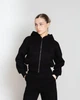 Женский костюм Pobedov Elegant Кофта + Штаны черный размер L - изображение 3