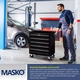 Инструментальная тележка Masko для мастерской 770 x 335 x 690 мм Металлический шкаф (5 ящиков) - изображение 6