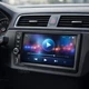 Автомагнитола 2DIN 7 дюймов сенсорная с Bluetooth, USB, FM-радио, мультимедийная автомобильная магнитола проигрыватель с экраном TFT LCD, поддержкой камеры заднего вида и пультом ДУ Черная, 7035W - изображение 1