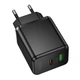 Мережевий зарядний пристрій Hoco C157A Smart multi-protocol GaN PD30W+QC3.0 - зображення 3