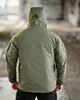 Куртка Yinren Scorpion Gore Windstopper G-Loft з капюшоном олива розмір 2XL - зображення 3