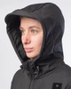 Жіноча Куртка R- Military SoftShell на флісі чорна розмір S - зображення 8