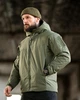 Куртка Yinren Scorpion Gore Windstopper G-Loft з капюшоном олива розмір 2XL - зображення 4