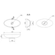 Раковина накладная Qtap Dove 415х340 овальная, черная матовая (QT06116062AMB) - изображение 3