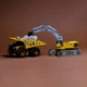 Коллекционная модель-конструктор Metal Time Tireless Digger Механическая модель экскаватора (MT043) - изображение 8