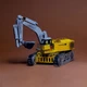 Коллекционная модель-конструктор Metal Time Tireless Digger Механическая модель экскаватора (MT043) - изображение 15