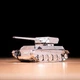 Коллекционная модель-конструктор Metal Time World of Tanks Танк AMX-13/75 (MT068) - изображение 14