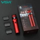 Тример акумуляторний VGR V-987 RED, 3 насадки, LED-дисплей - зображення 9
