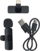Бездротовий мікрофон Nedis USB Type-C Чорний (MICW110BK) - зображення 3