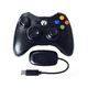 Безпровідний геймпад джойстик для Xbox 360 і ПК Чорний - зображення 1