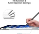 Стилус для iPad 2018-2022 с Palm Rejection со сменными наконечниками - изображение 4