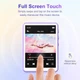 Hi-Fi MP3 плеер MECHEN M3 - 64GB, Bluetooth 5.3, сенсорный экран 2,4 дюйма, внешний динамик, FM,чехол, защитное стекло Purple - изображение 3