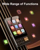 MP3-плеер AGXOV М19, 64 ГБ, Bluetooth 5.4, FM-радио, диктофон, электронная книга + наушники, защитная пленка - изображение 8