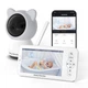 Беспроводная цифровая видеоняня, радионяня Baby Monior T6 с с Wi-Fi и подключением к телефону, ночное видение, двусторонний связь и датчик движения На аккумуляторе До 3 дней работы - изображение 1