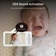 Беспроводная цифровая видеоняня, радионяня Baby Monior T6 с с Wi-Fi и подключением к телефону, ночное видение, двусторонний связь и датчик движения На аккумуляторе До 3 дней работы - изображение 5