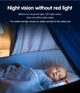 Беспроводная цифровая видеоняня, радионяня Baby Monior T6 с с Wi-Fi и подключением к телефону, ночное видение, двусторонний связь и датчик движения На аккумуляторе До 3 дней работы - изображение 12