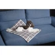 Плед Pet Fashion Bliss 1 для собак і котів плюш сірий картатий 70,5х55,5 см - зображення 8