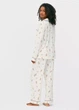 Жіночі піжамні штани Primark Cosy Printed Boyfriend Pyjamas Bottoms XL для дому та сну Білий (8778) - зображення 3