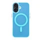 Чохол TPU+PC Space Magnetic Color with Magsafe для iPhone 16 Колір Blue - изображение 13