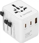 Ładowarka sieciowa Gembird Travel Power Adapter 20W 1 x USB-A + 2 x USB-C White (TPA-1A2C20-01-W) - obraz 5