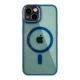 Чохол TPU+PC+Metal Calais with MagSafe для iPhone 14 Колір Dark Blue - изображение 14