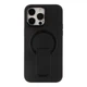Чохол TPU+PC FlexGuard Magnetic Ring Stand для iPhone 14 Pro Max Колір Deep Black - зображення 14