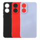 Чохол Premium Silicone Cover Full Camera (A) для ZTE Blade A34 Колір 14.Red - изображение 7