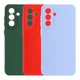 Чохол Silicone Cover Full Camera (A) для Samsung Galaxy A56 5G (A566) Колір 14.Red - изображение 2