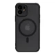 Чехол TPU+PC Anti Drop Full Camera with MagSafe для iPhone 12 Колір Black - изображение 1