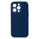 Чохол Baseus Liquid Silica Gel Case+Glass 0.22mm для iPhone 14 Pro ARYT001703 Колір Blue - изображение 1