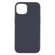 Чохол Baseus Liquid Silica Gel Case+Glass 0.22mm для iPhone 14 ARYT001201 Колір Black - изображение 1