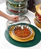 Піднос із кришкою, пластиковий, розміром 28 х 9 см, зелений - зображення 6