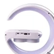 Портативна колонка з RGB-підсвічуванням BT/TF/Wireless Charger/USB/FM/AUX/Clock 15 Вт - зображення 5