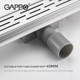 Душовий трап G89007-1, 70х900мм, нержавіюча сталь, сатин GAPPO G89007-1 - зображення 4