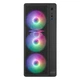 Корпус Credo Plus V510B без БЖ, 1xUSB3.0, 1х USB 2.0, 1xUSB Type-C, 4x120мм RGB Rainbow, V 2E Gaming (2000003311422) - зображення 3