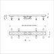 Душовий трап IT13-FT01/600, 600х70х67мм ITAL IT13-FT01/600 - изображение 9