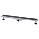Трап для душу IT02-FT24/700, 700 мм, загартоване скло, Black Glossy ITAL IT02-FT24/700BG - изображение 1