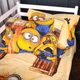 Комплект постільної білизни Mirson Полуторний 143х210 см 17-0899 Minions Fun Бязь (2200012395844) - зображення 3