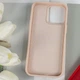 Чохол Silicone Case Full Protective with Ring Apple iPhone 15 Pro, силіконовий кейс з кільцем Айфон 15 про Pink - зображення 3