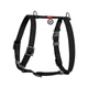 Шлея для собак анатомічна Waudog Waterproof з QR-паспортом М 20 х 40-66 см Чорний (26623072) - зображення 1