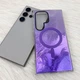 Чохол TPU Shiny Mountain (MagFit) для Samsung Galaxy S24 Ultra Purple - 00000078880_6 - зображення 3