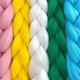 Канекалон Ultra BRAID-X-pression premium 24#XP довгий однотонний холодний бежевий термостійкий метровий довжина 100см Вага 165грам - зображення 8