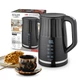 Електрочайник Adler AD 1350 black, LED, 1.7L, 2200 Вт - изображение 2