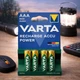 Батарейки Аккумуляторные Ni-MH AAA R03 минипальчиковые мизинчиковые 1000 mAh, перезарядные аккумуляторы многоразовые для пульта фонарика мышки игрушек, 4 шт - изображение 4