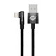 Кабель Baseus MVP 2 Elbow-shaped USB 2.0 to Lightning 2.4A Fast Charging 2m Black (CAVP000101) - изображение 2