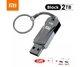 Флеш накопитель-память Xiaomi в металлическом корпусе USB3.0 + переходники TYPE-C+Micro USB 2TB 672 Black - изображение 1