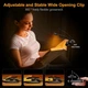 Лампа для чтения аккумуляторная Gritin 19 LED Rechargeable Book Light 1200mAh от 8 до 80ч работы, black (G1321) - изображение 5